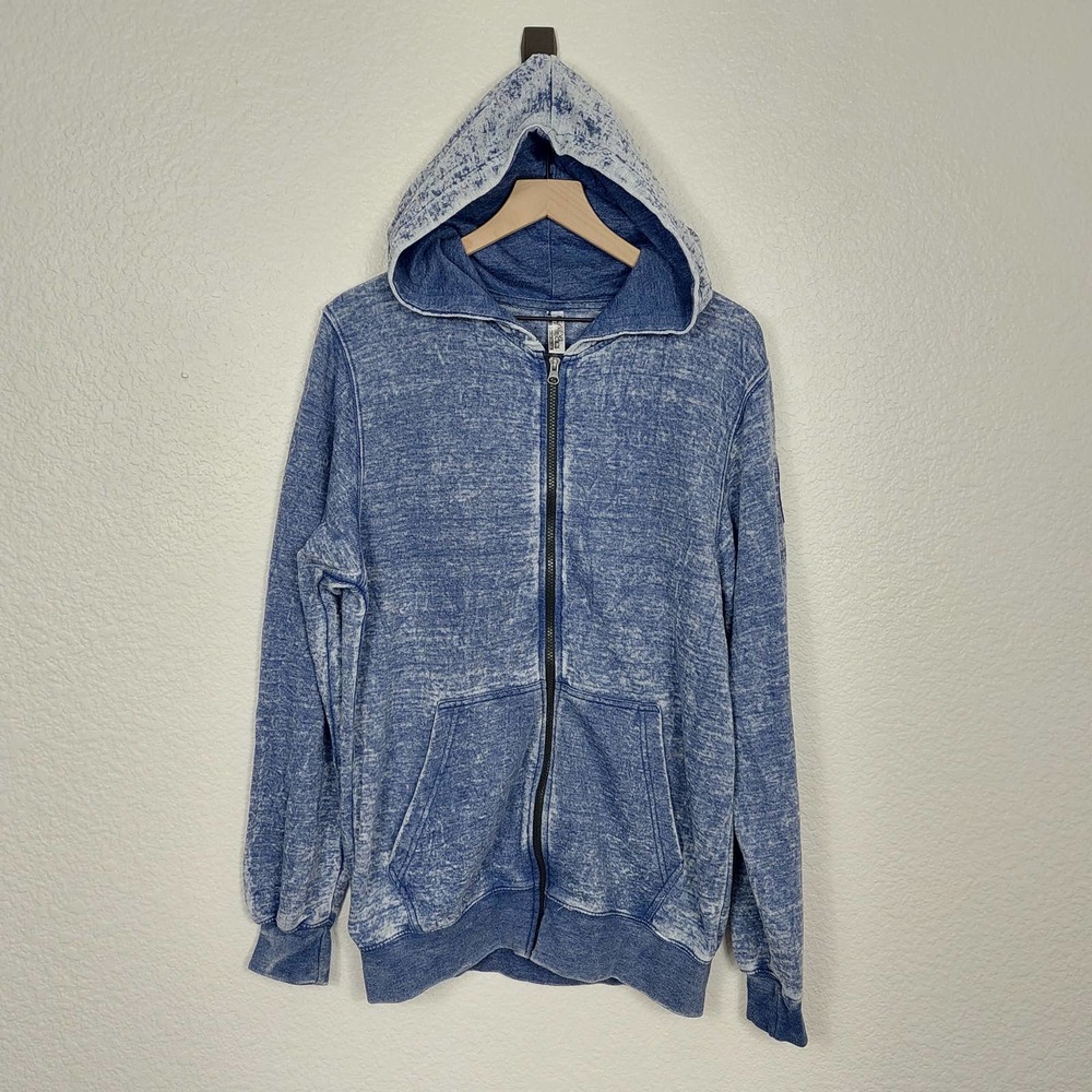 Creative Destruction Zip Up Hoodie Mens Medium Pre-Owned